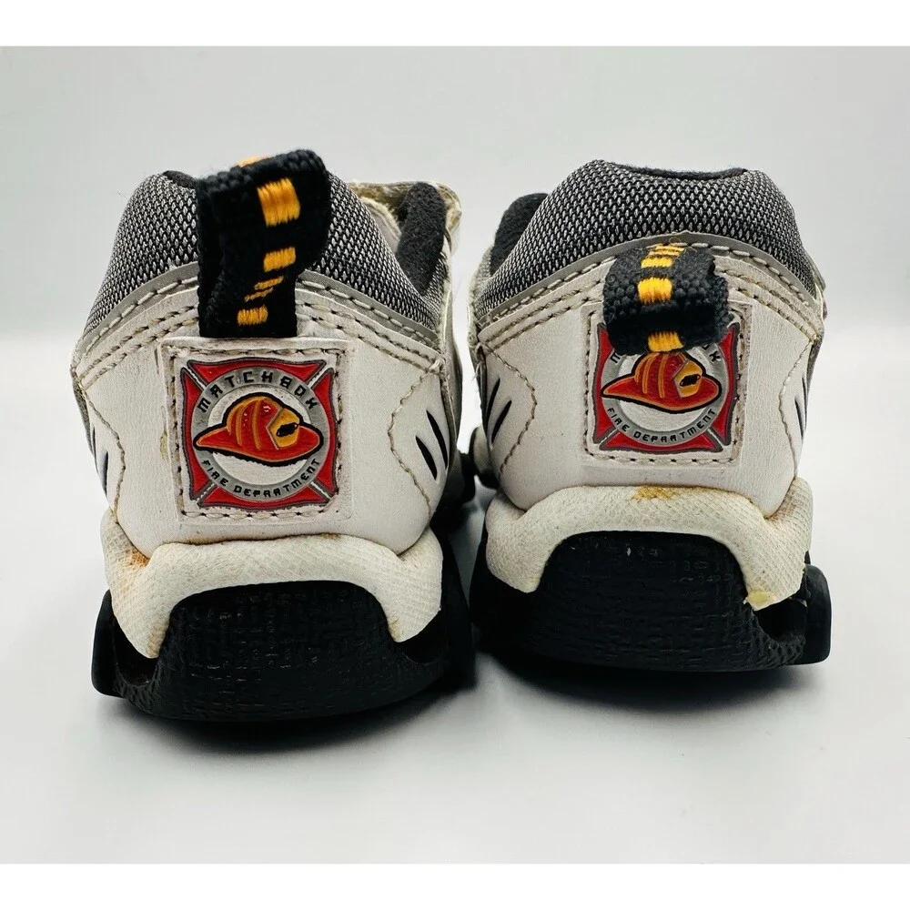Vintage Matchbox Firetruck Sneakers Tennis Shoes Sz 6 Toddler